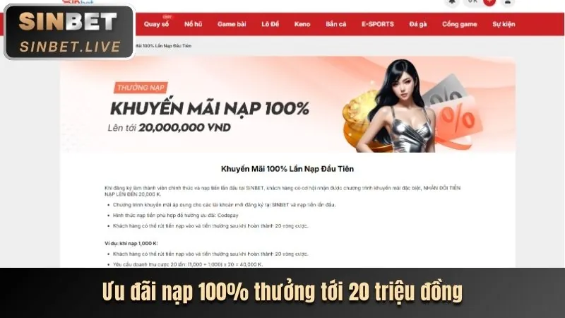 Thưởng nạp lại hàng ngày cho cá cược thể thao tại win55
